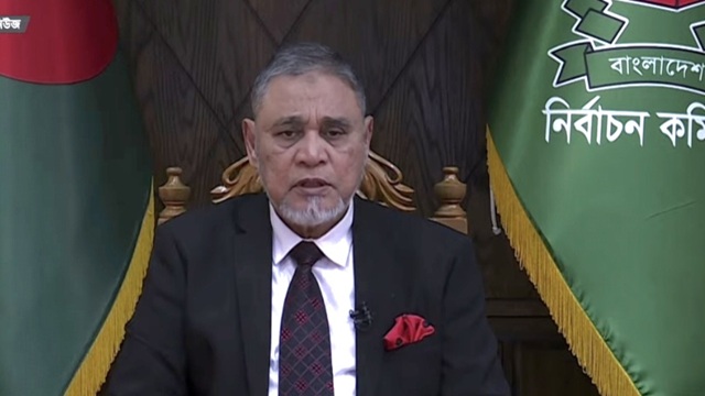 একটি সুষ্ঠু ও সুন্দর নির্বাচন অনুষ্ঠান আমাদের অঙ্গীকার : সিইসি