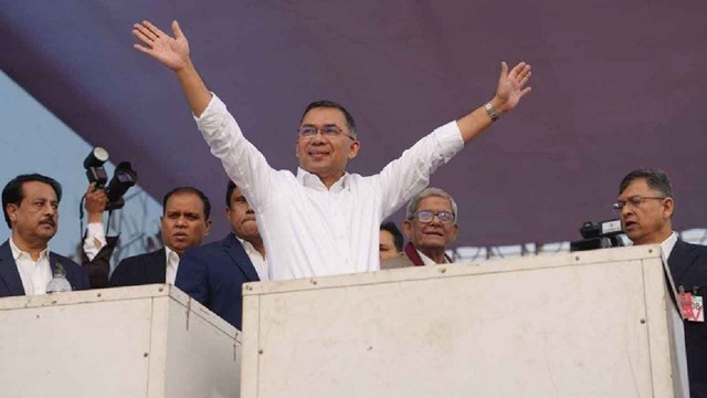 বিএনপির চেয়ারম্যান হিসেবে দায়িত্ব গ্রহণ করলেন তারেক রহমান