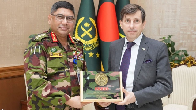 সামরিক খাতে সহযোগিতা জোরদার নিয়ে আলোচনা