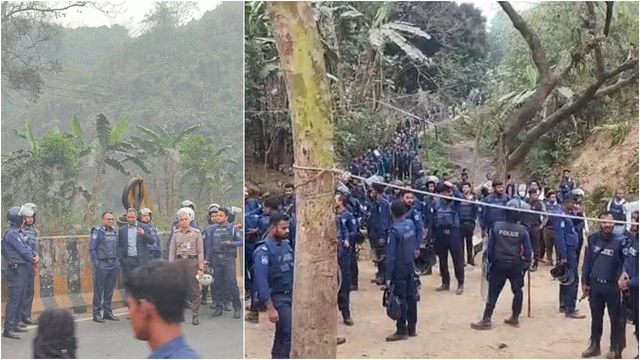 জঙ্গল সলিমপুরে যৌথ বাহিনীর বড় অভিযান, মাঠে চার হাজার সদস্য