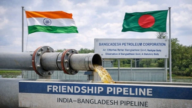 ভারত থেকে পাইপলাইনে আসছে ৭ হাজার টন ডিজেল