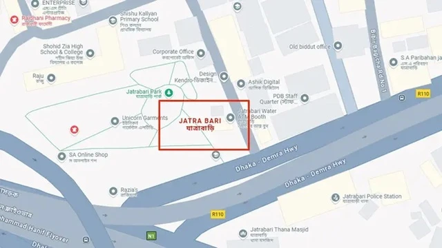 গভীর রাতে ঢাকার সড়কে ট্রাকচাপায় প্রাণ গেল দুজনের