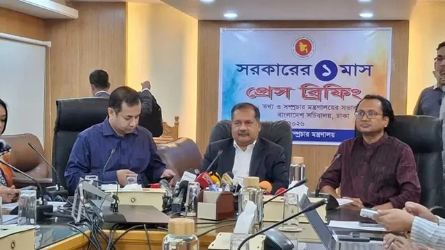 সরকারের এক মাসের অর্জন তুলে ধরলেন তথ্যমন্ত্রী